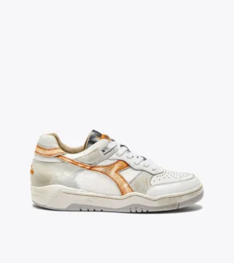 B.560 Foro Italia Zapatilla deportiva de cuero Heritage – Fabricada en Italia