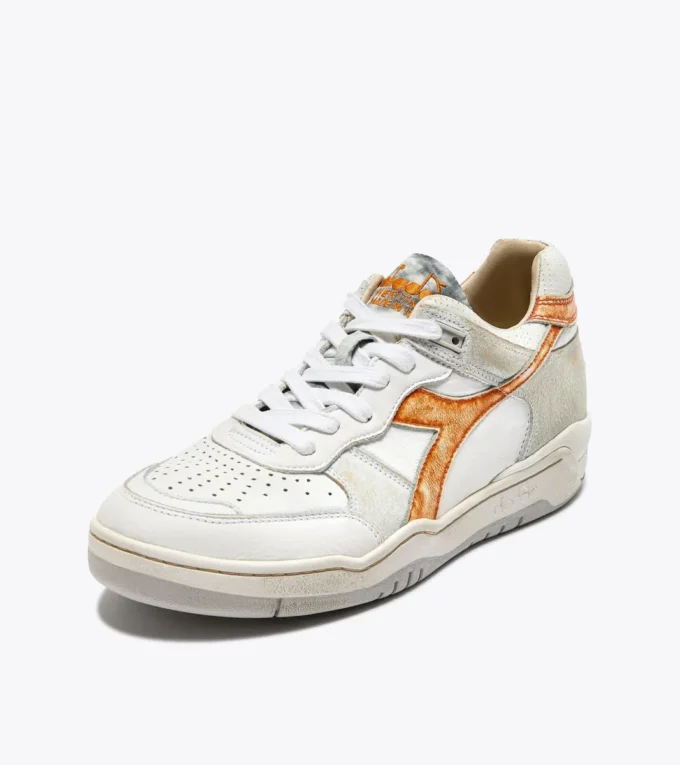 B.560 Foro Italia Zapatilla deportiva de cuero Heritage – Fabricada en Italia B.560 Foro Italia Zapatilla deportiva de cuero Heritage – Fabricada en Italia