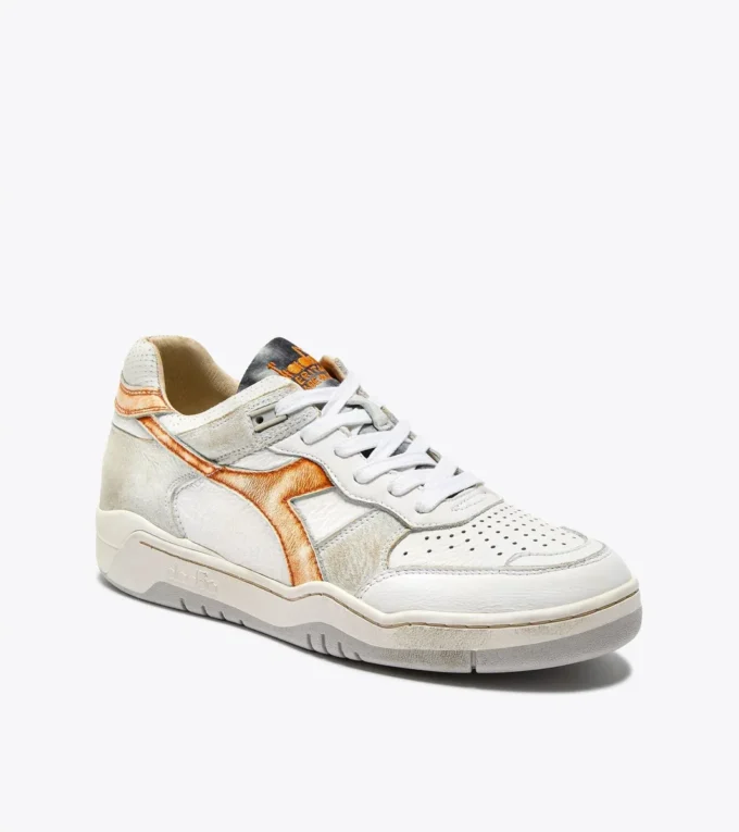 B.560 Foro Italia Zapatilla deportiva de cuero Heritage – Fabricada en Italia B.560 Foro Italia Zapatilla deportiva de cuero Heritage – Fabricada en Italia