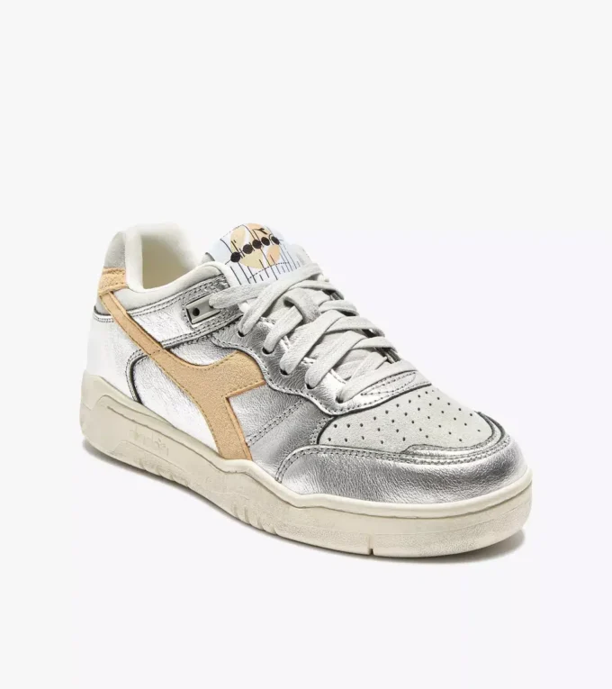 B.560 Metal S Zapatilla Heritage de cuero usada