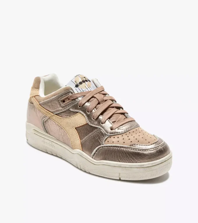 B.560 Metal S Zapatilla Heritage de cuero usada