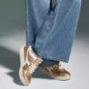 B.560 Metallic Wn Zapatilla de cuero Heritage