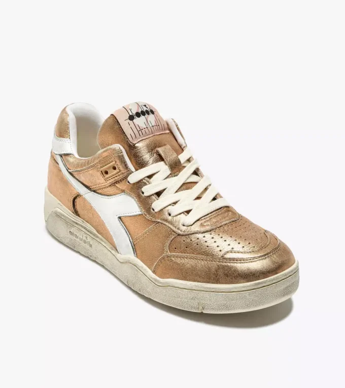 B.560 Metallic Wn Zapatilla de cuero Heritage