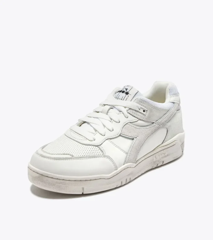 B.560 Zapatillas deportivas Heritage de cuero usado