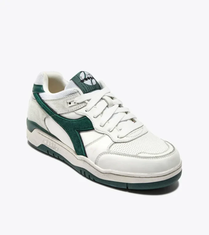 B.560 Zapatillas deportivas Heritage de cuero usado