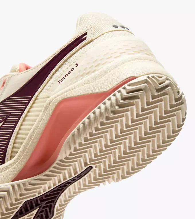 Blushield Torneo 3 W Clay Zapatillas de tenis para pistas de tierra batida: protección y amortiguación Blushield Torneo 3 W Clay Zapatillas de tenis para pistas de tierra batida: protección y amortiguación