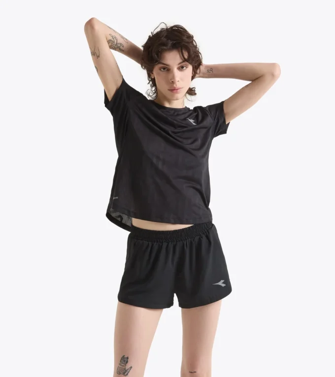 Camiseta de manga corta superligera L. Camiseta de running Runaway – Tejido ligero Coolcore Camiseta de manga corta superligera L. Camiseta de running Runaway – Tejido ligero Coolcore