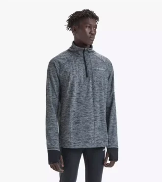 Camiseta de running Warm Up Winter Sweat Be One con media cremallera