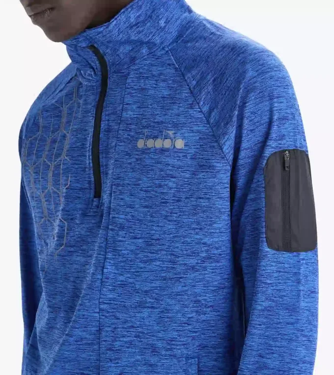 Camiseta de running Warm Up Winter Sweat Be One con media cremallera Camiseta de running Warm Up Winter Sweat Be One con media cremallera