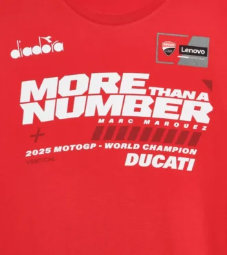 Camiseta Ducati Campione Mgp25 Camiseta conmemorativa | Diadora X Ducati Corse
