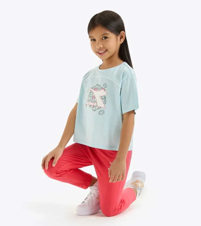 Camiseta Jg. Ss Puzzles – Niña