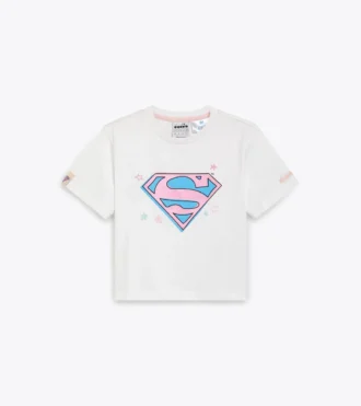 Camiseta Jg.T-Shirt Ss Supergirl Camiseta de superheroína – Niña