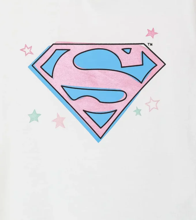 Camiseta Jg.T-Shirt Ss Supergirl Camiseta de superheroína – Niña Camiseta Jg.T-Shirt Ss Supergirl Camiseta de superheroína – Niña