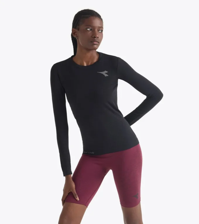 Camiseta L. Ls Stratouno Camiseta técnica de manga larga para controlar la temperatura – Running