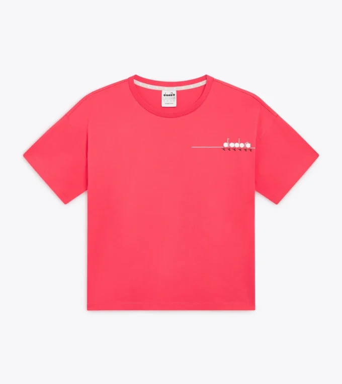 Camiseta L. T-Shirt Ss Ii Ess. Sports de algodón – Corte cómodo Camiseta L. T-Shirt Ss Ii Ess. Sports de algodón – Corte cómodo