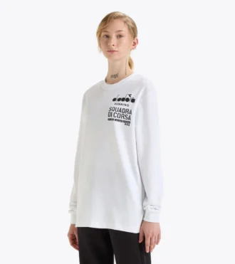 Camiseta Ls Squadra Di Corsa Squadra di Corsa Camiseta de manga larga – Algodón reciclado – Unisex