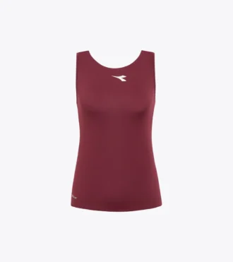 Camiseta sin mangas L. Tank Icon Camiseta sin mangas de tenis con espalda nadadora – Competición