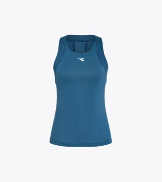 Camiseta sin mangas L. Tank Icon Camiseta sin mangas de tenis con espalda nadadora – Competición