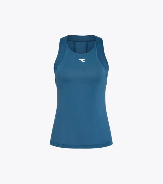 Camiseta sin mangas L. Tank Icon Camiseta sin mangas de tenis con espalda nadadora – Competición