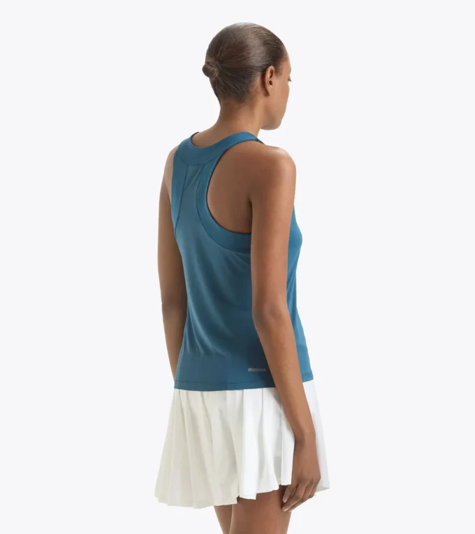 Camiseta sin mangas L. Tank Icon Camiseta sin mangas de tenis con espalda nadadora – Competición