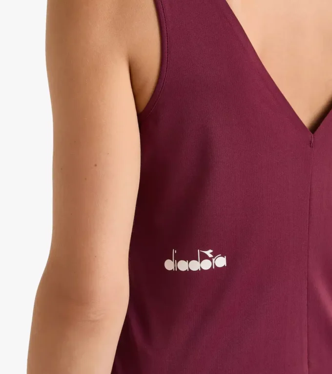 Camiseta sin mangas L. Tank Icon Camiseta sin mangas de tenis con espalda nadadora – Competición