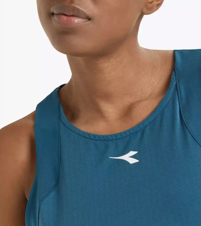 Camiseta sin mangas L. Tank Icon Camiseta sin mangas de tenis con espalda nadadora – Competición