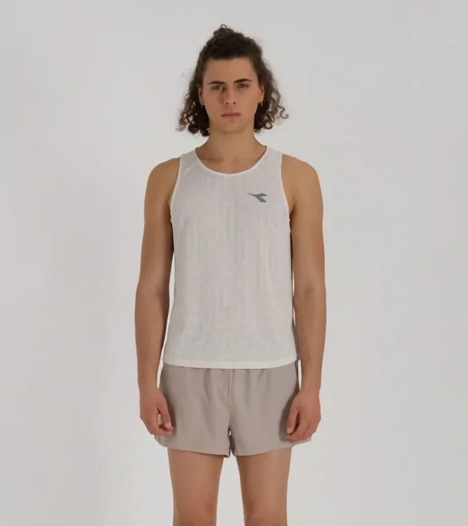 Camiseta sin mangas Super Light Tank para correr – Tejido ligero Coolcore Camiseta sin mangas Super Light Tank para correr – Tejido ligero Coolcore