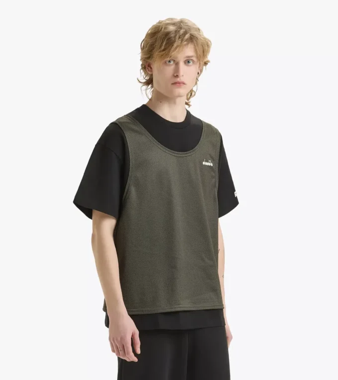 Camiseta Ss Combinado de camiseta y camiseta sin mangas 2 en 1 Legacy – Fabricado en Italia – Unisex Camiseta Ss Combinado de camiseta y camiseta sin mangas 2 en 1 Legacy – Fabricado en Italia – Unisex