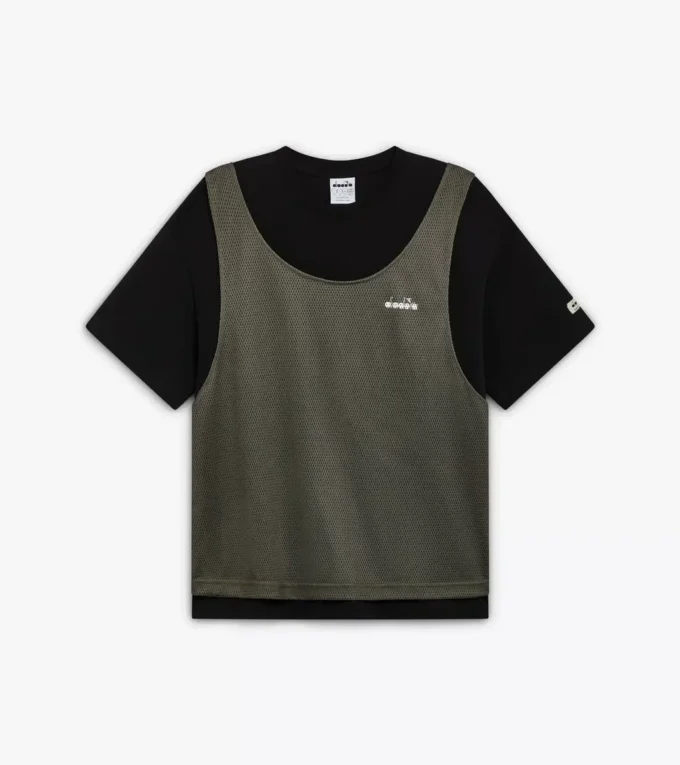 Camiseta Ss Combinado de camiseta y camiseta sin mangas 2 en 1 Legacy – Fabricado en Italia – Unisex Camiseta Ss Combinado de camiseta y camiseta sin mangas 2 en 1 Legacy – Fabricado en Italia – Unisex