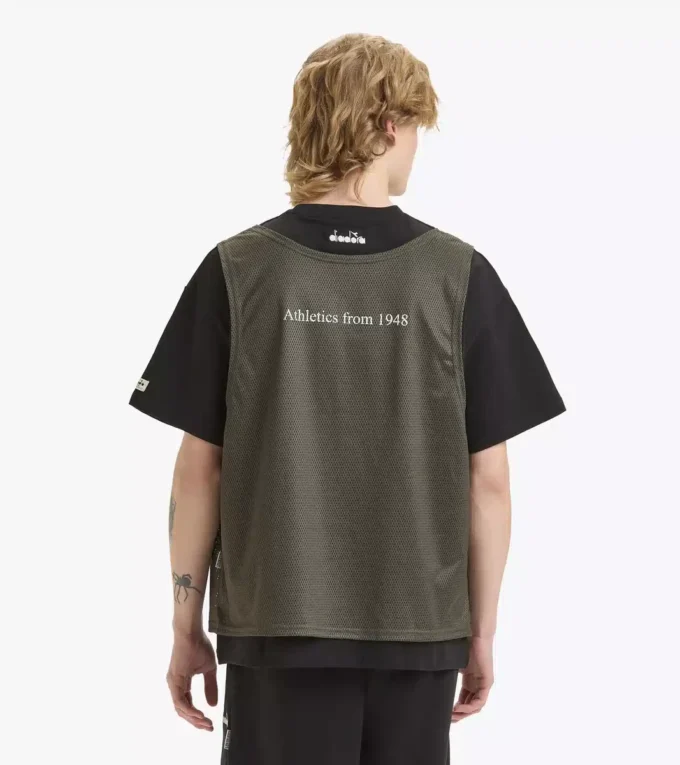 Camiseta Ss Combinado de camiseta y camiseta sin mangas 2 en 1 Legacy – Fabricado en Italia – Unisex Camiseta Ss Combinado de camiseta y camiseta sin mangas 2 en 1 Legacy – Fabricado en Italia – Unisex