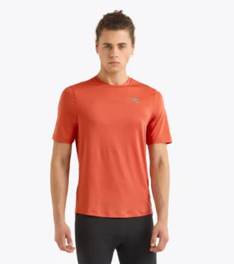 Camiseta Tech Run Crew de manga corta Camiseta de running de alto rendimiento