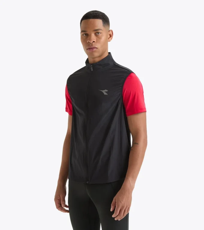 Chaleco plegable Chaleco de running plegable y resistente al viento Chaleco plegable Chaleco de running plegable y resistente al viento
