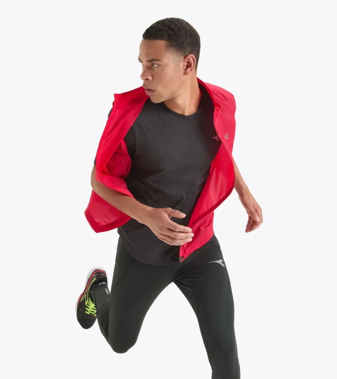 Chaleco plegable Chaleco de running plegable y resistente al viento Chaleco plegable Chaleco de running plegable y resistente al viento