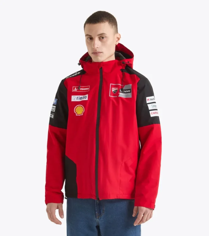 Chaqueta Ducati Replica Mgp25 Chaqueta deportiva Ducati MotoGP 2025 Replica