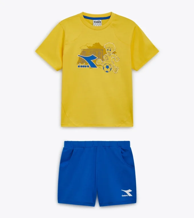 Conjunto Jb. Set Ss Riddle Conjunto deportivo: camiseta y pantalón corto – Niño Conjunto Jb. Set Ss Riddle Conjunto deportivo: camiseta y pantalón corto – Niño