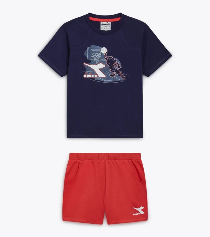 Conjunto Jb. Set Ss Riddle Conjunto deportivo: camiseta y pantalón corto – Niño Conjunto Jb. Set Ss Riddle Conjunto deportivo: camiseta y pantalón corto – Niño