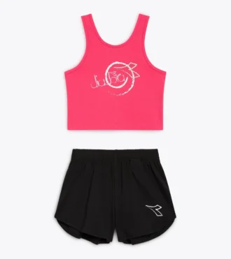 Conjunto Jg. Set Essential Sports Sl Conjunto deportivo: camiseta sin mangas y pantalones cortos – Niñas