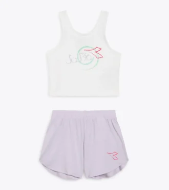 Conjunto Jg. Set Essential Sports Sl Conjunto deportivo: camiseta sin mangas y pantalones cortos – Niñas