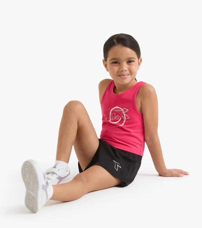 Conjunto Jg. Set Essential Sports Sl Conjunto deportivo: camiseta sin mangas y pantalones cortos – Niñas Conjunto Jg. Set Essential Sports Sl Conjunto deportivo: camiseta sin mangas y pantalones cortos – Niñas