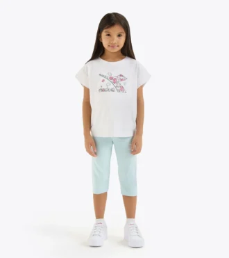 Conjunto Jg. Set Ss Puzzles Conjunto deportivo – Camiseta y leggings – Niña
