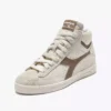 Game High Suede Waxed Zapatilla de tenis retro de caña alta