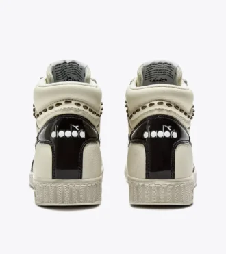 Game L High Waxed Studs Wn Zapatilla de tenis retro de caña alta