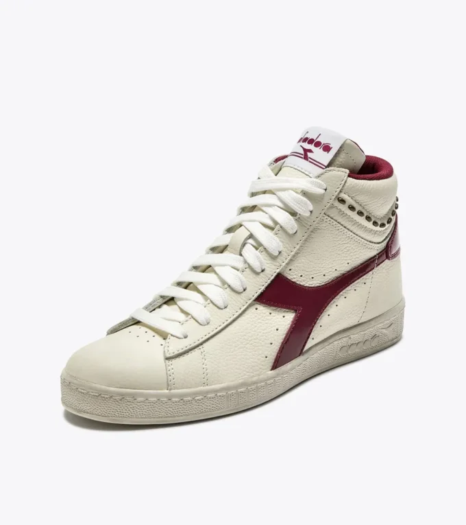 Game L High Waxed Studs Wn Zapatilla de tenis retro de caña alta Game L High Waxed Studs Wn Zapatilla de tenis retro de caña alta