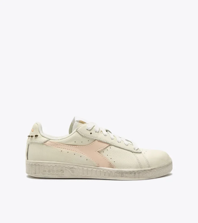 Game L Tachuelas enceradas bajas Wn Zapatillas deportivas de cuero Game L Tachuelas enceradas bajas Wn Zapatillas deportivas de cuero