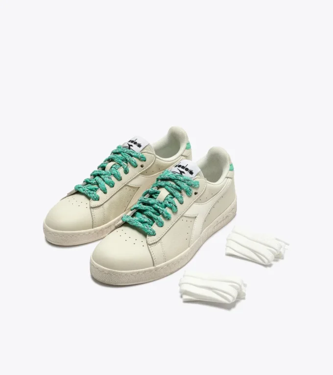 Game Low Waxed Paisley Wn Zapatillas de tenis retro