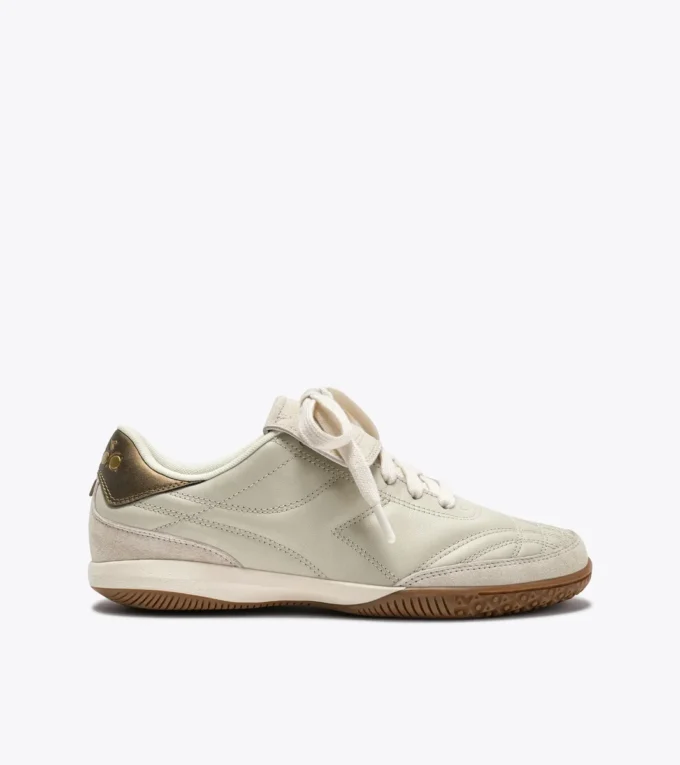 Gold Indoor Metal Zapatillas de cuero estilo terraza Gold Indoor Metal Zapatillas de cuero estilo terraza
