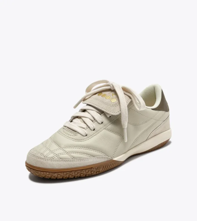 Gold Indoor Metal Zapatillas de cuero estilo terraza Gold Indoor Metal Zapatillas de cuero estilo terraza