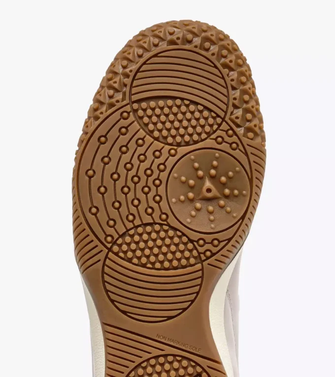 Gold Indoor Metal Zapatillas de cuero estilo terraza Gold Indoor Metal Zapatillas de cuero estilo terraza