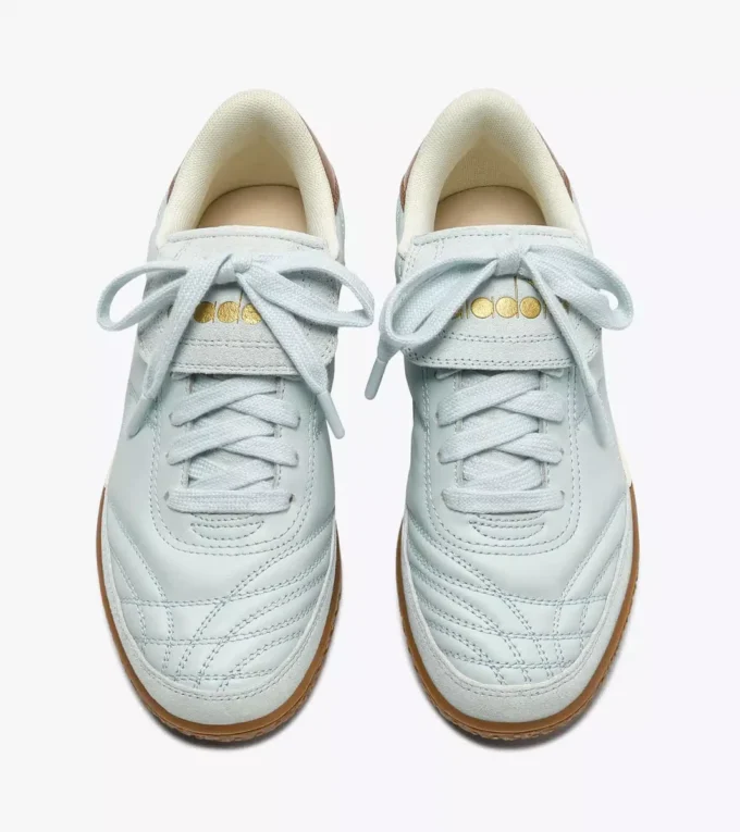 Gold Indoor Metal Zapatillas de cuero estilo terraza Gold Indoor Metal Zapatillas de cuero estilo terraza