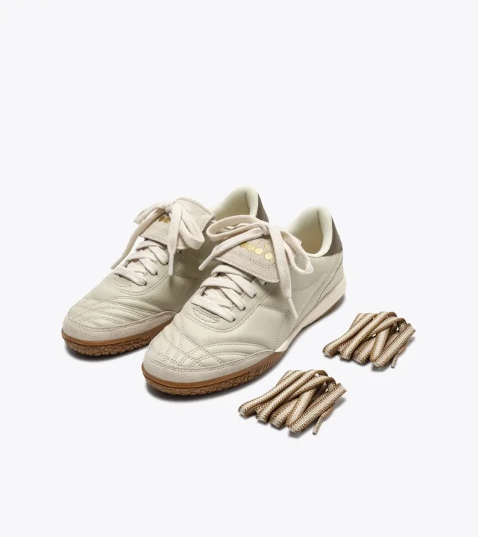 Gold Indoor Metal Zapatillas de cuero estilo terraza Gold Indoor Metal Zapatillas de cuero estilo terraza